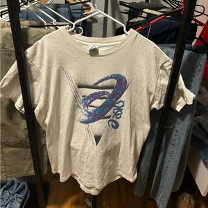 1990s astics shirt